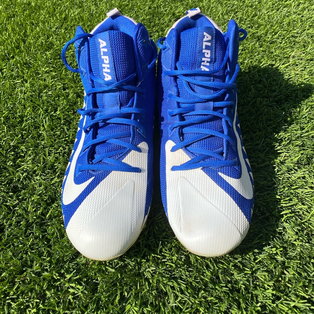 Nike Alpha Menace Mid Royal size 14